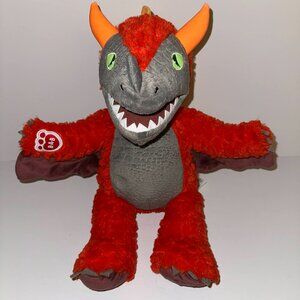 Build A Bear Magiquest Plush Charlock Red Dragon Stuffed Animal Great Wolf Lodge